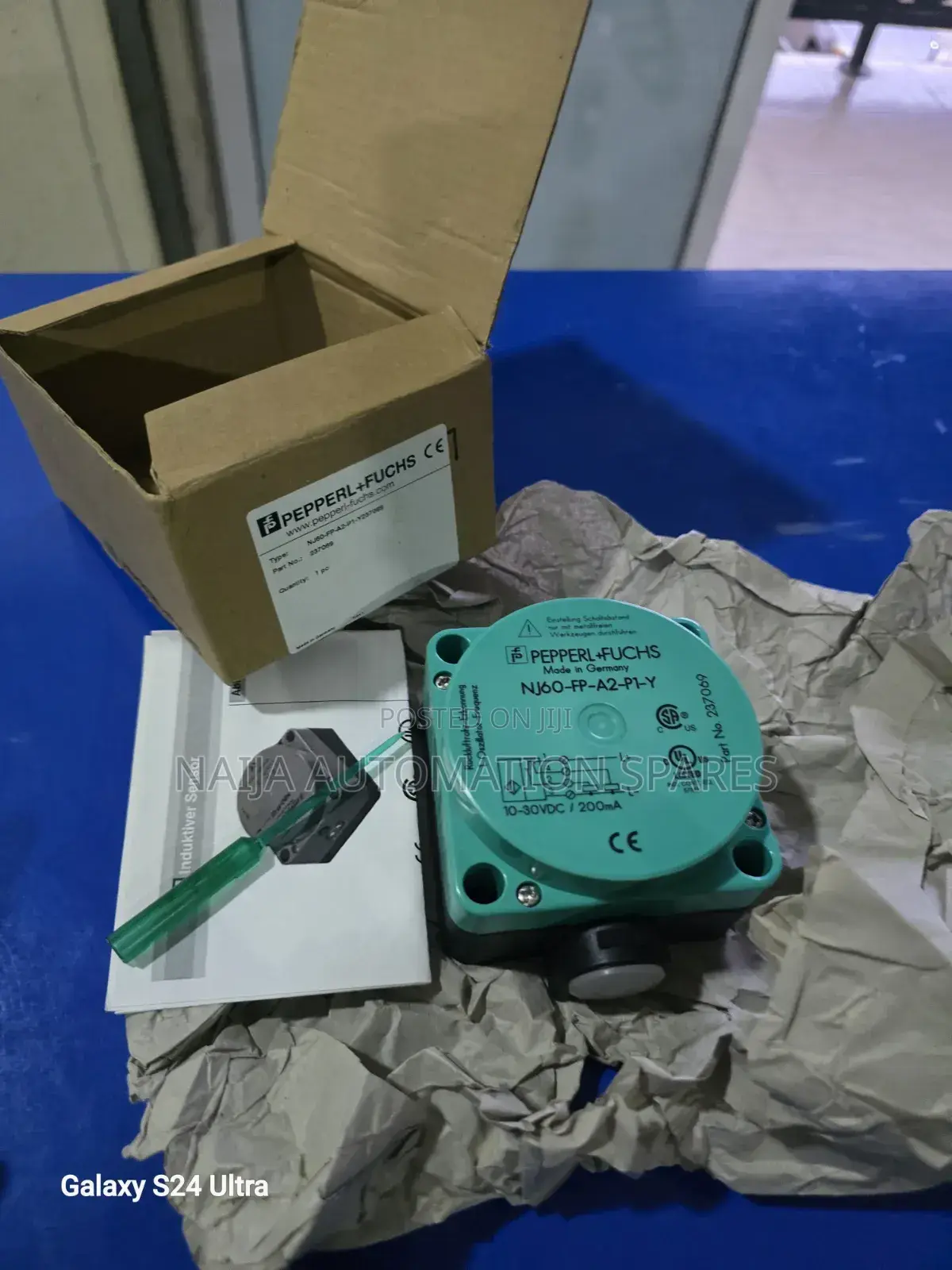 Pepperl + Fuchs | NJ60- FP-A2-P1-Y | 237069 | INDUCTIVE SENSOR