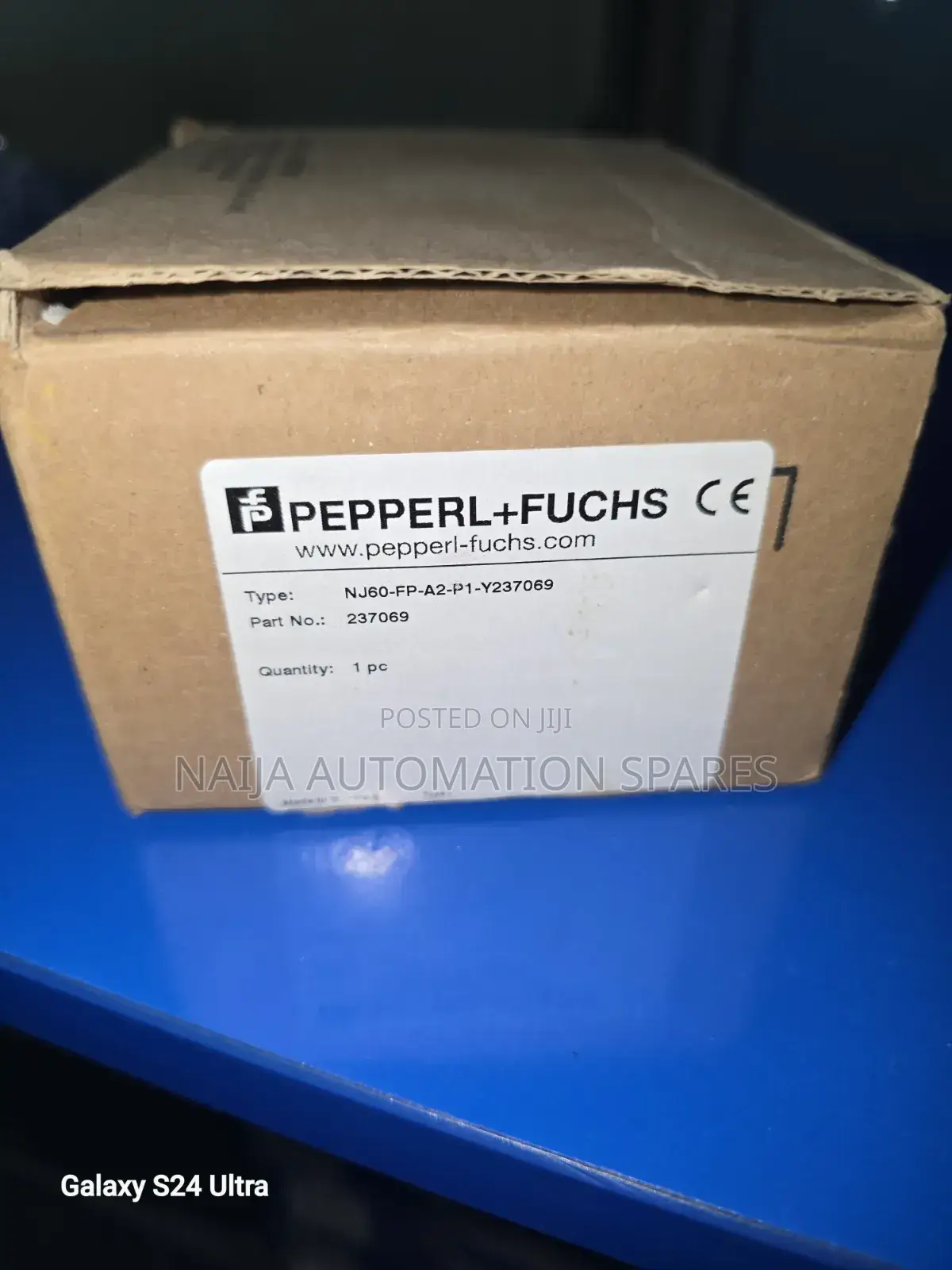 Pepperl + Fuchs | NJ60- FP-A2-P1-Y | 237069 | INDUCTIVE SENSOR