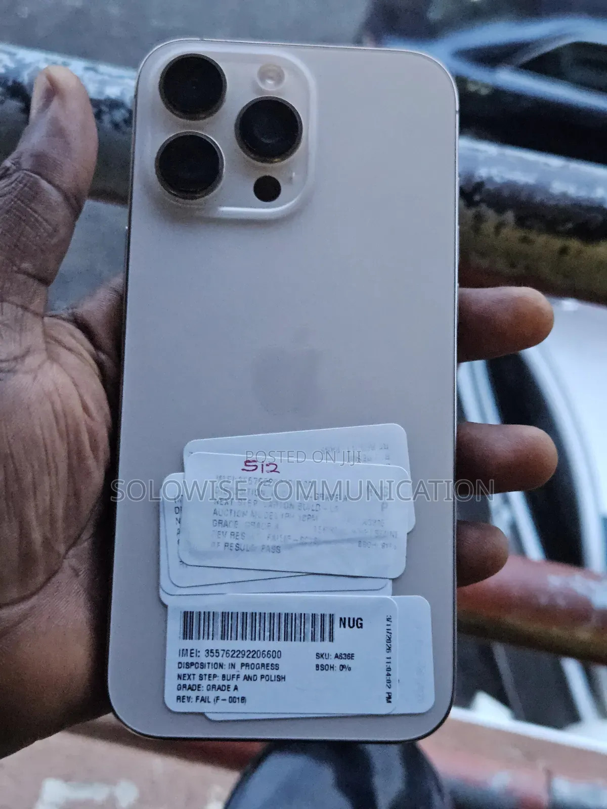 Apple iPhone 16 Pro Max 512 GB Gold