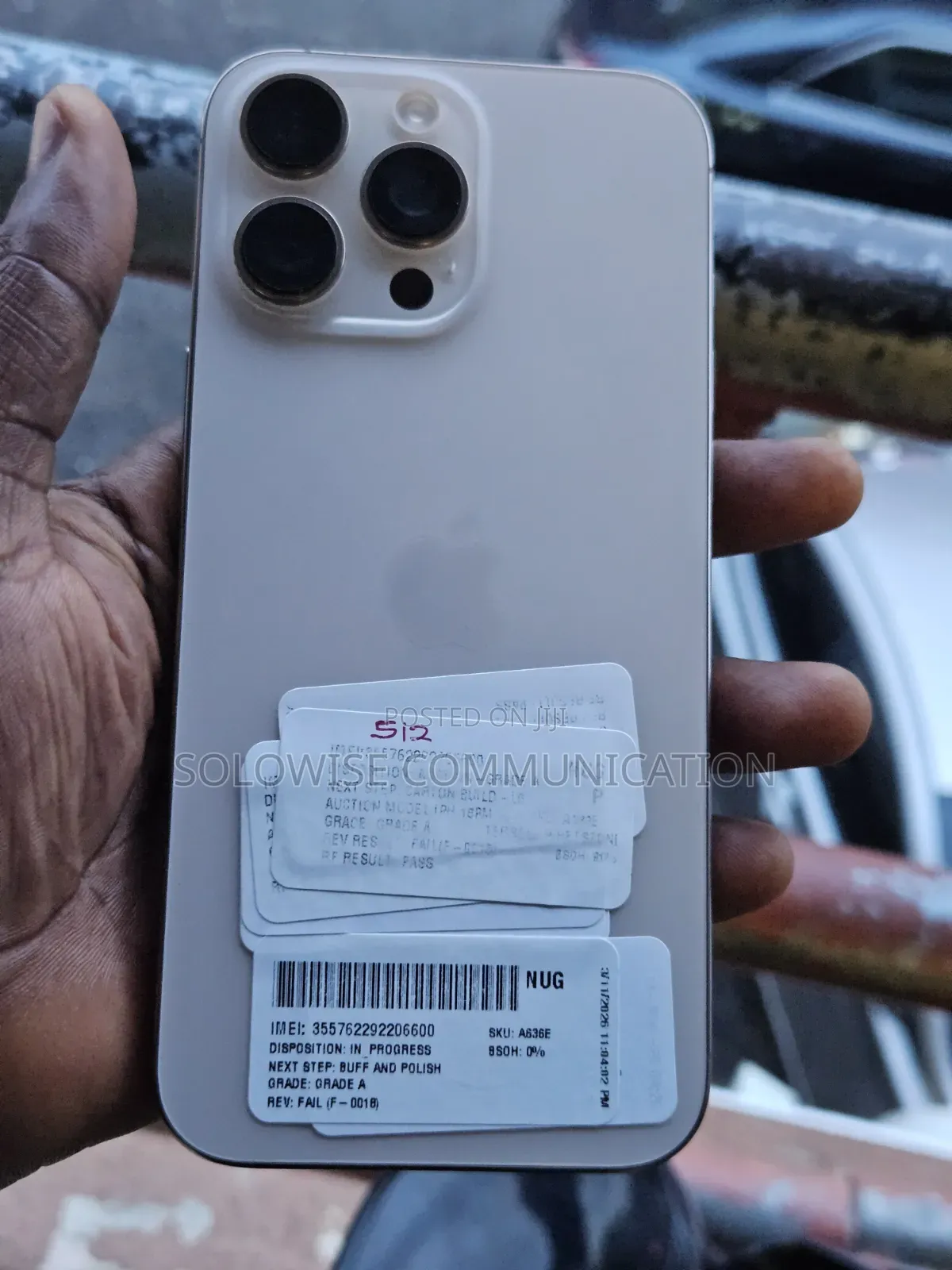 Apple iPhone 16 Pro Max 512 GB Gold