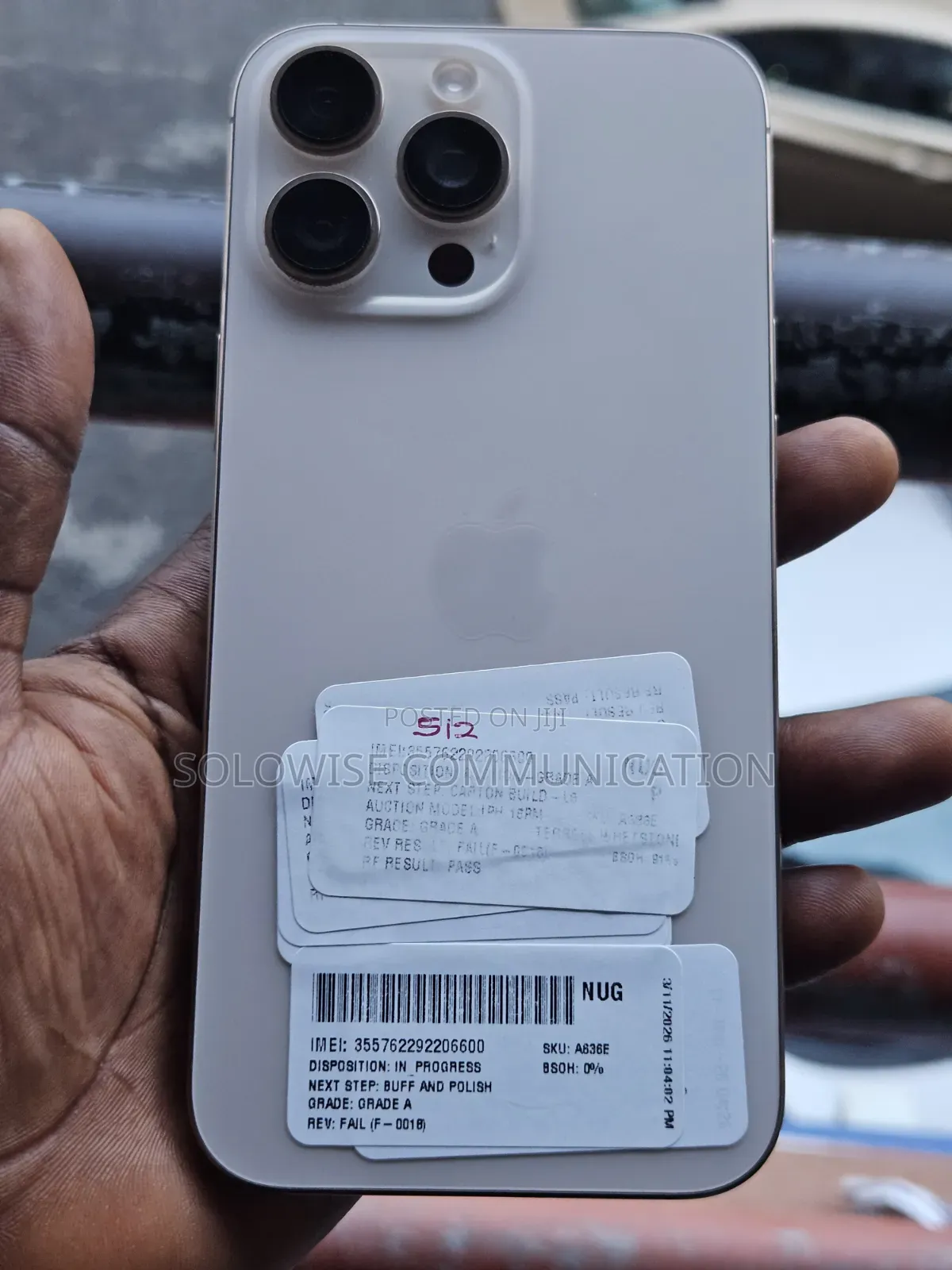 Apple iPhone 16 Pro Max 512 GB Gold