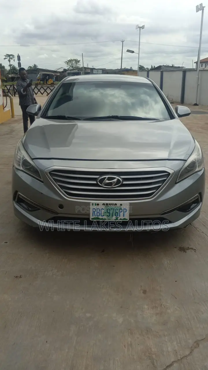 Hyundai Sonata 2015 Silver