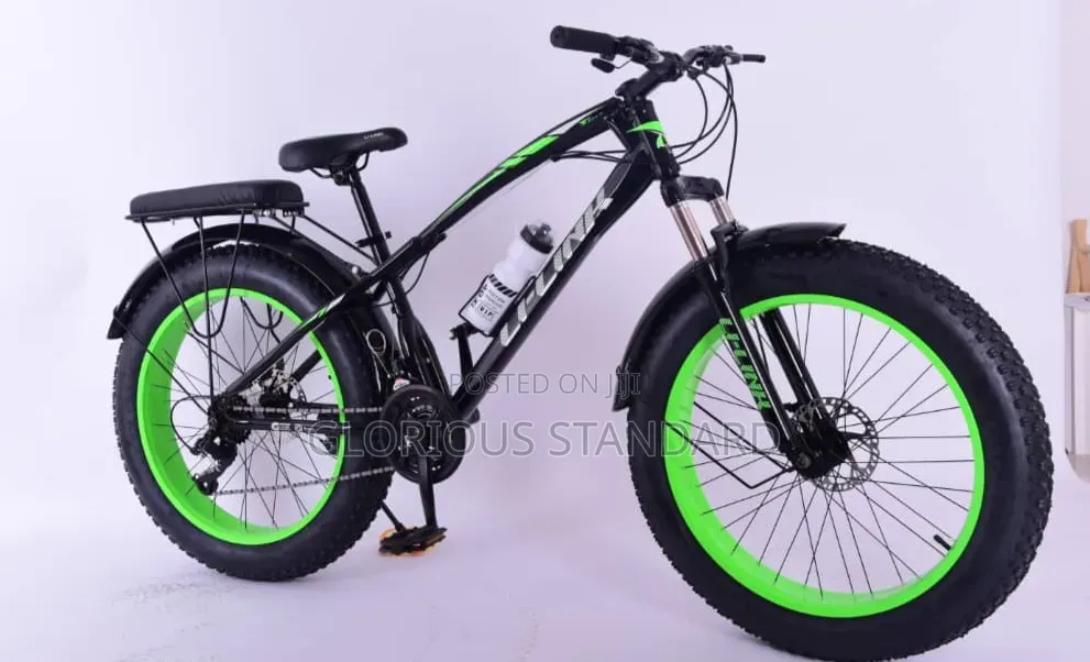 BICYCLE SIZE 24 FAT TIRE Blue and Green Color