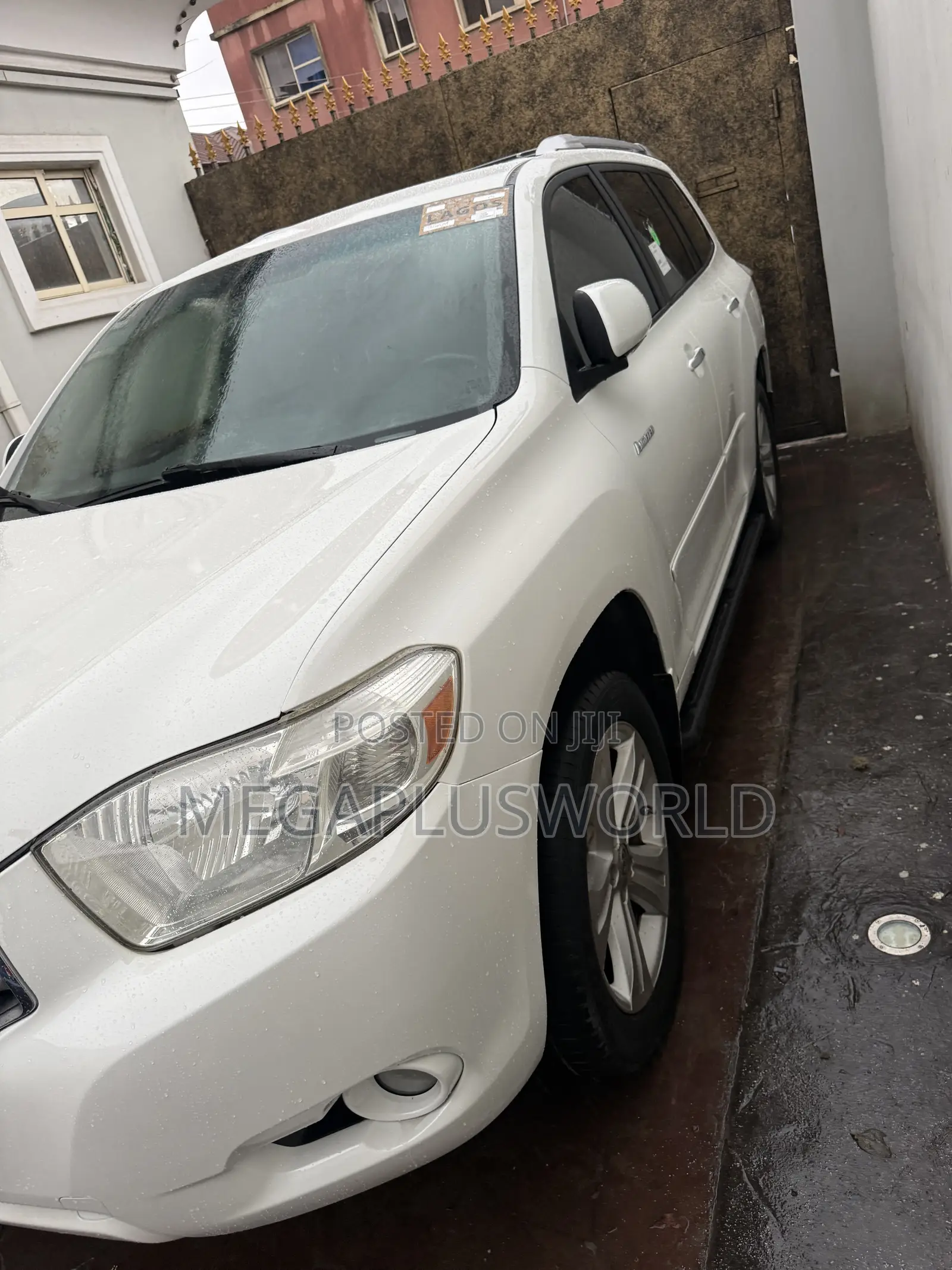 Toyota Highlander Limited 4x4 2008 White