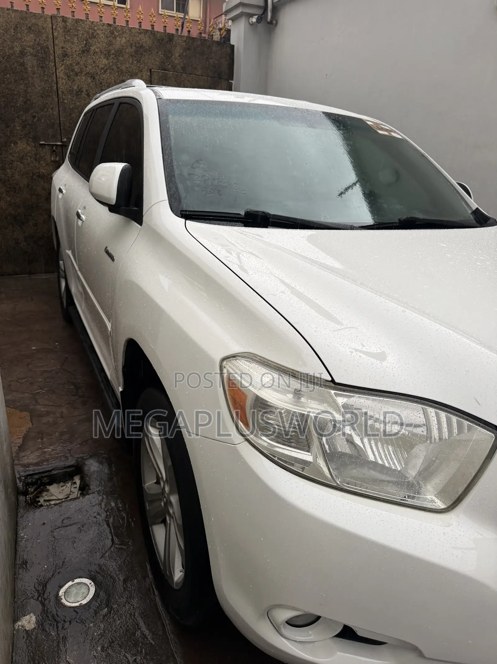 Toyota Highlander Limited 4x4 2008 White