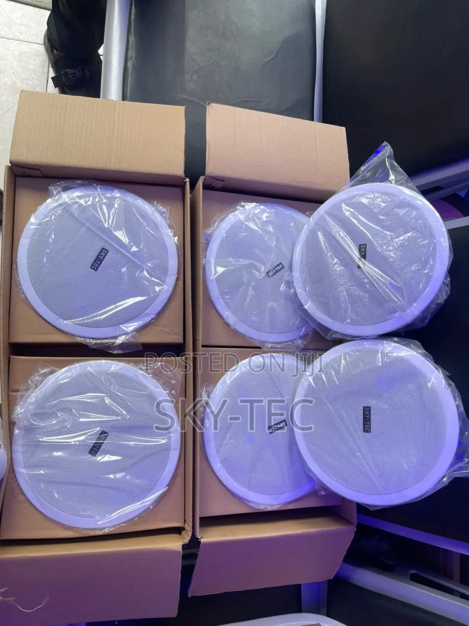 Original Sky-Tec 30watts 6 in 1 Bluetooth Smart Home Ceiling Speakers