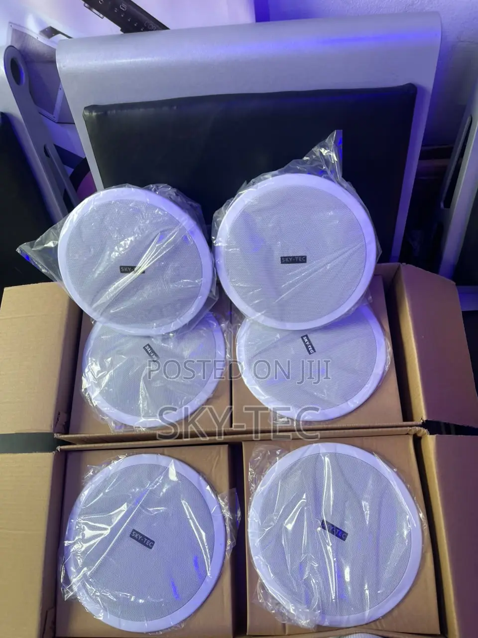 Original Sky-Tec 30watts 6 in 1 Bluetooth Smart Home Ceiling Speakers