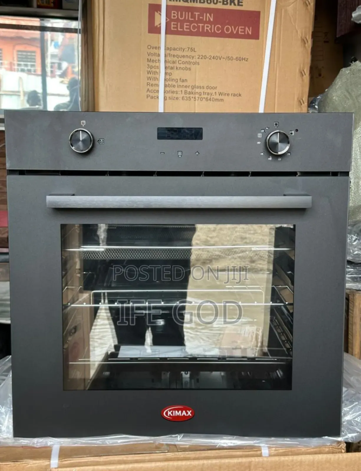 Original New KIMAX Built-in Gas Electric With Air Fryer Oven Etc.