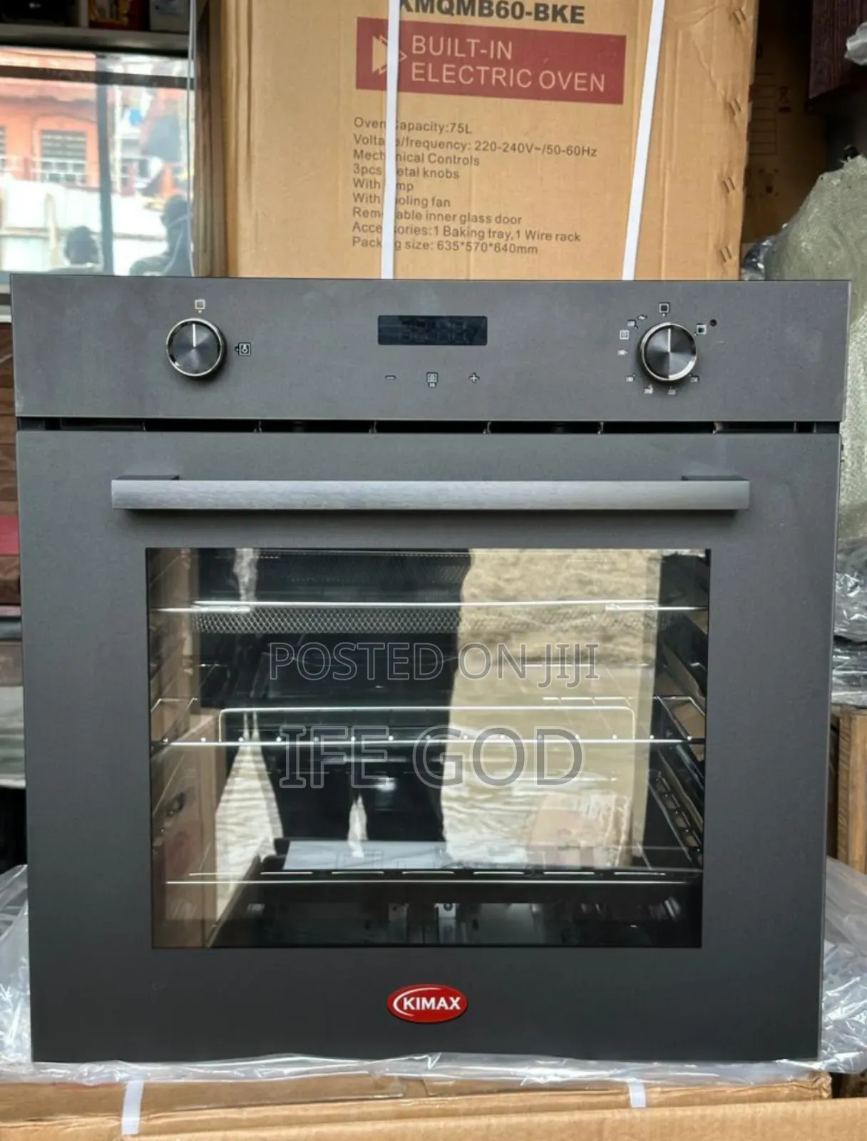 Original New KIMAX Built-in Gas Electric With Air Fryer Oven Etc.