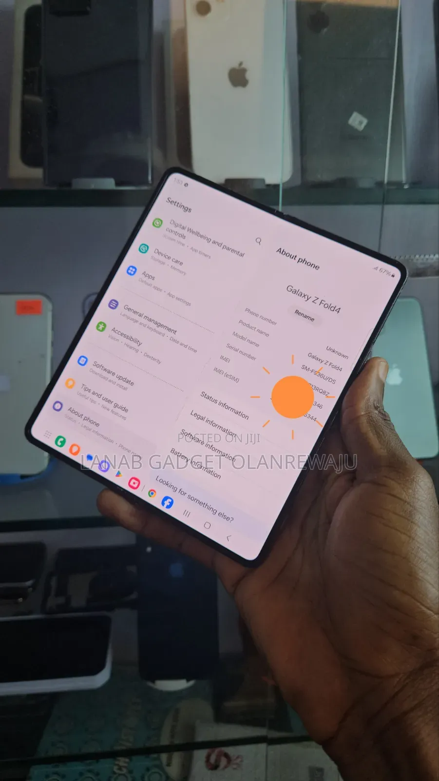Samsung Galaxy Z Fold4 256 GB Black