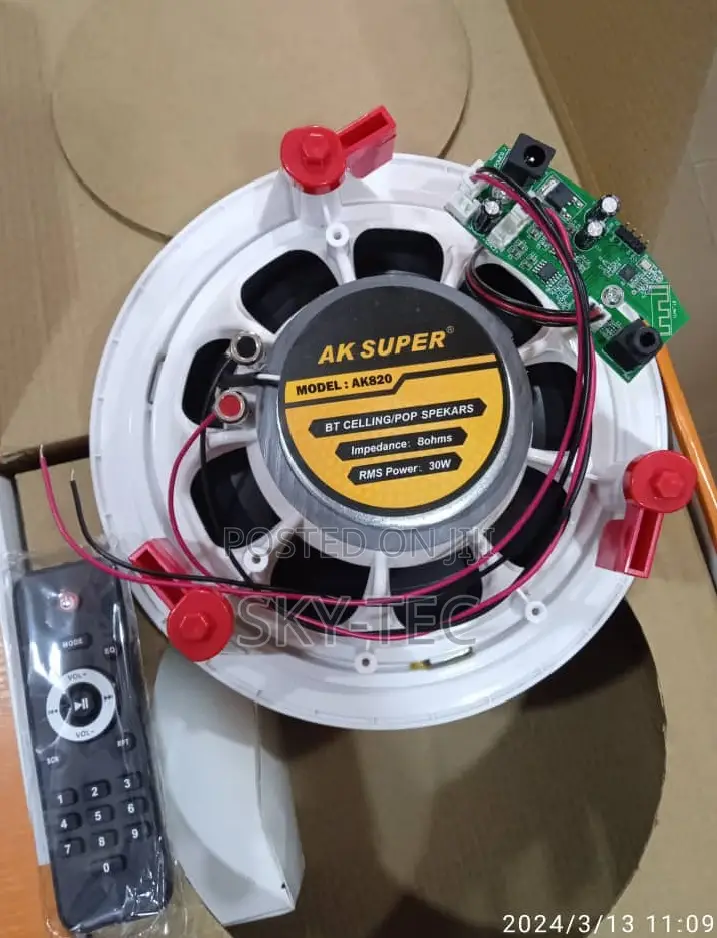 Ak Super 30watts Single Bluetooth With Remote Control