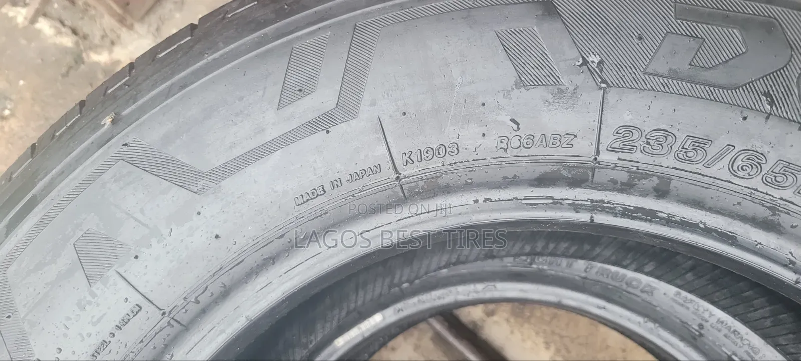 Bridgestone Dueler 235/65r16 C 115/113t – Made in Japan