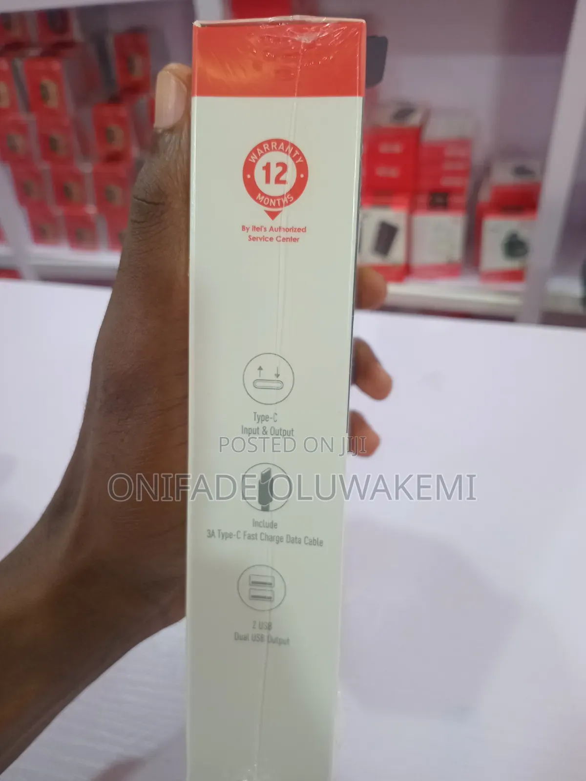 20,000 mAh Itel Power Bank (Star200p)