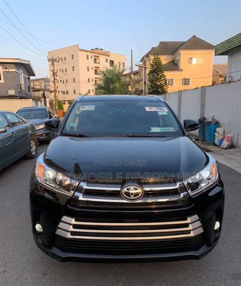 Toyota Highlander Limited 2019 Black