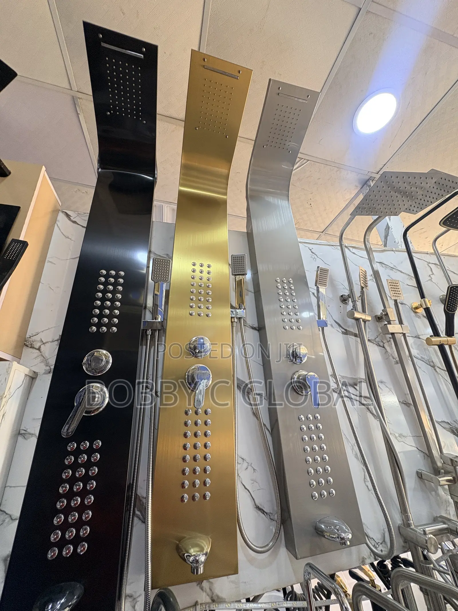 Luxury Stainless Steel Panel Shower System