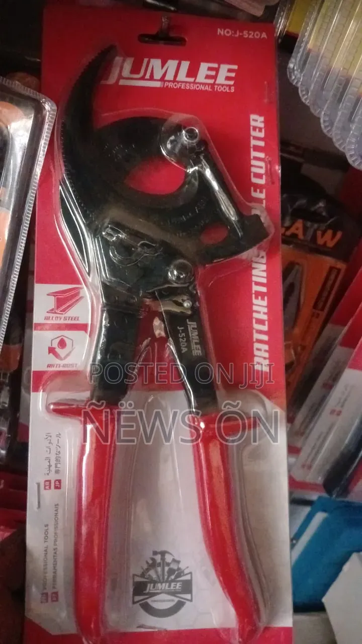 Jumlee Professional Tools J-325a Ratcheting Cable Cutter