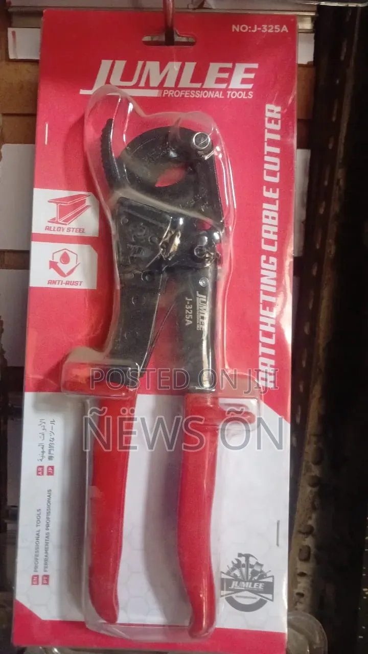 Jumlee Professional Tools J-325a Ratcheting Cable Cutter