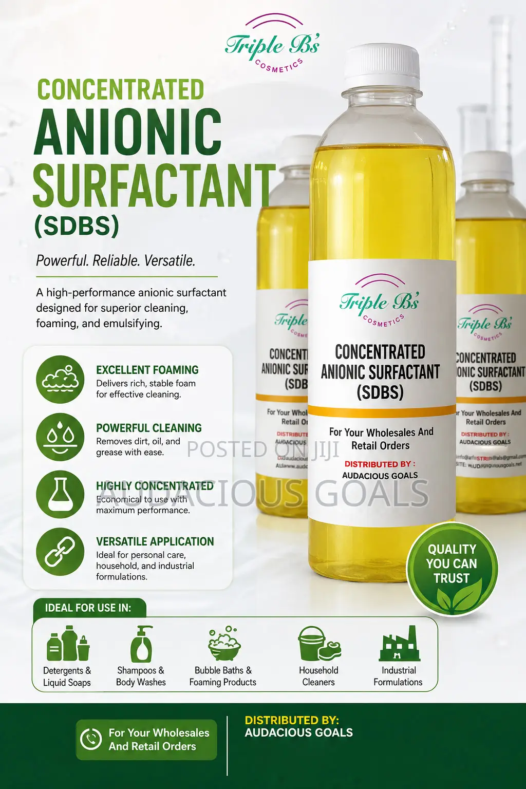 Concentrated Anionic Surfactant (SDBS)