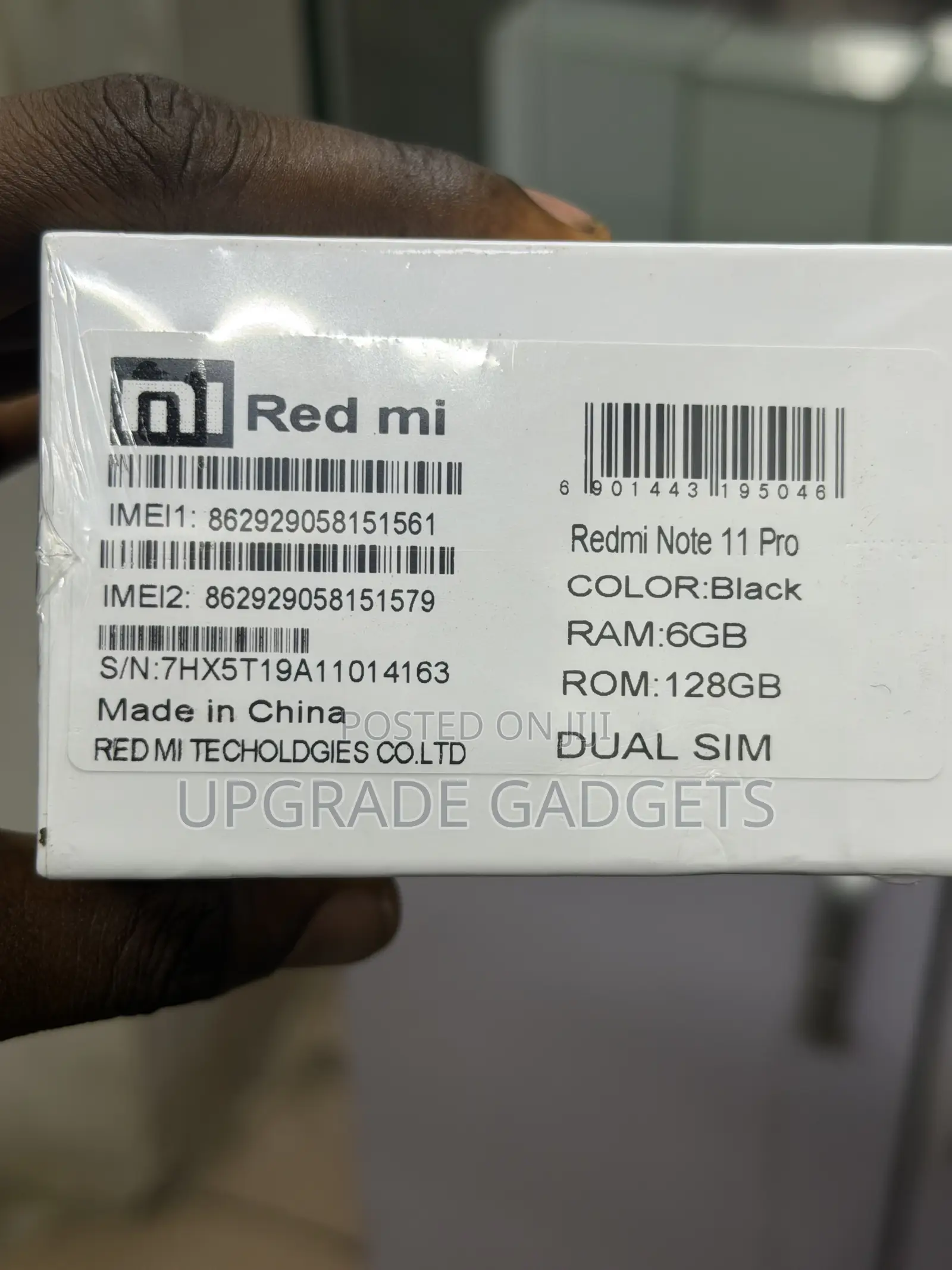 New Xiaomi Redmi Note 11 Pro 128 GB Black