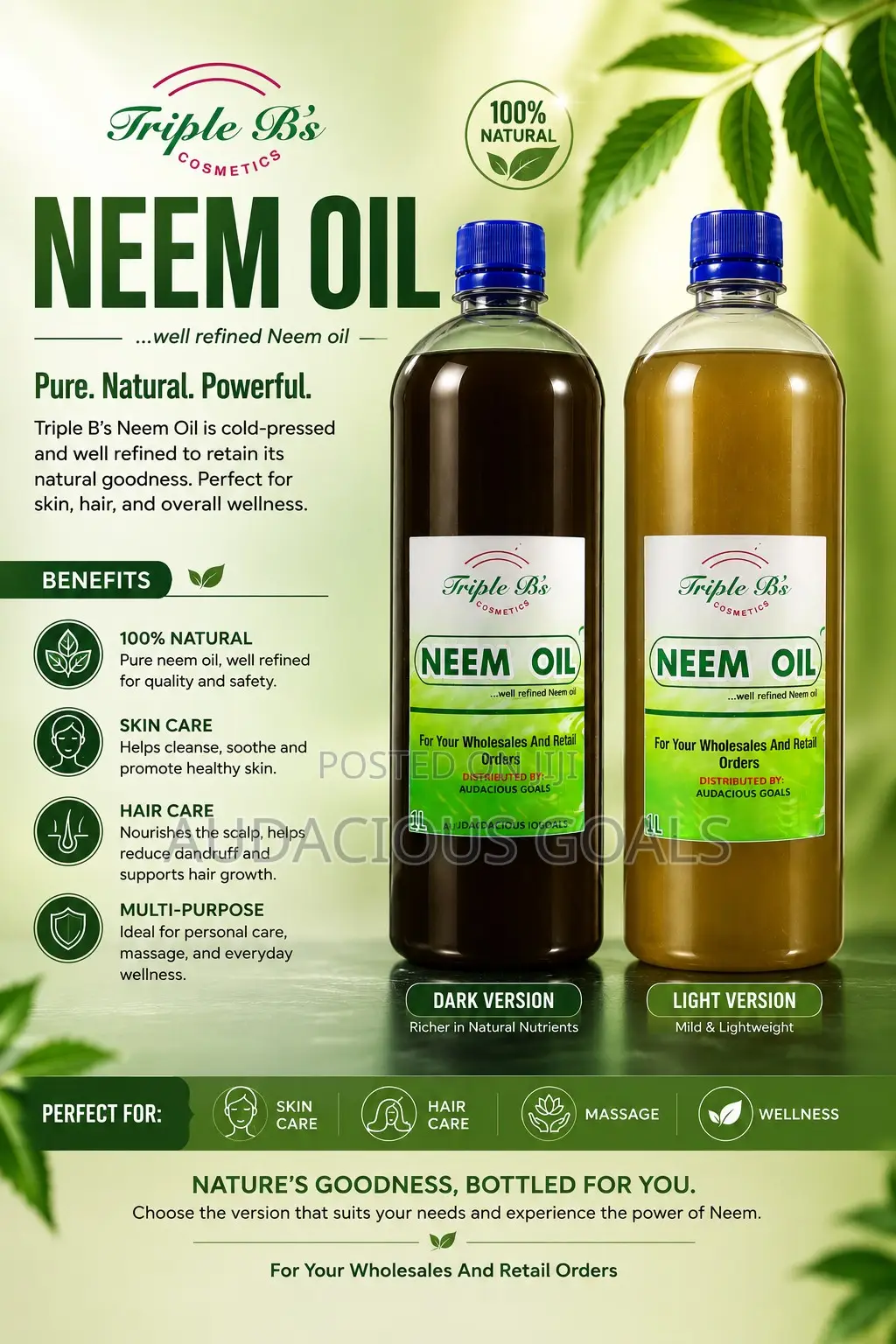 Triple'B Neem Oil
