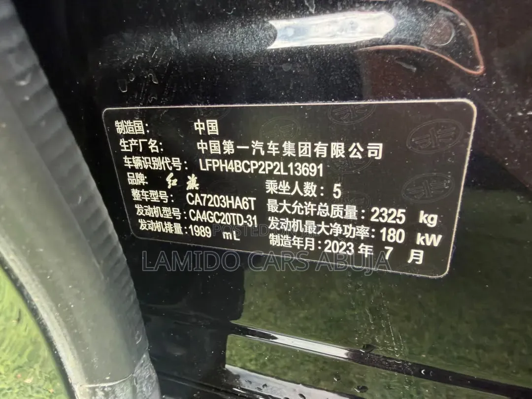 Hongqi E-HS9 2024 Black