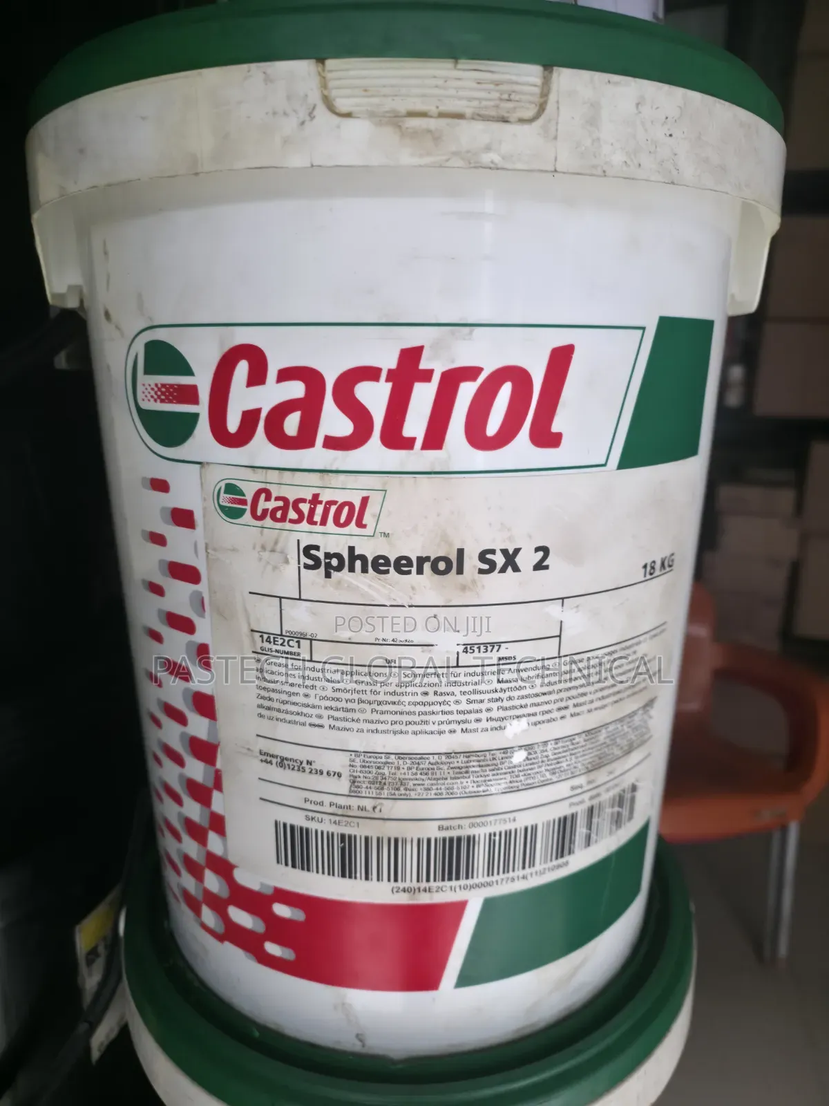 Castrol Spheerol SX 2--Premium Multi-Purpose Grease 18kg