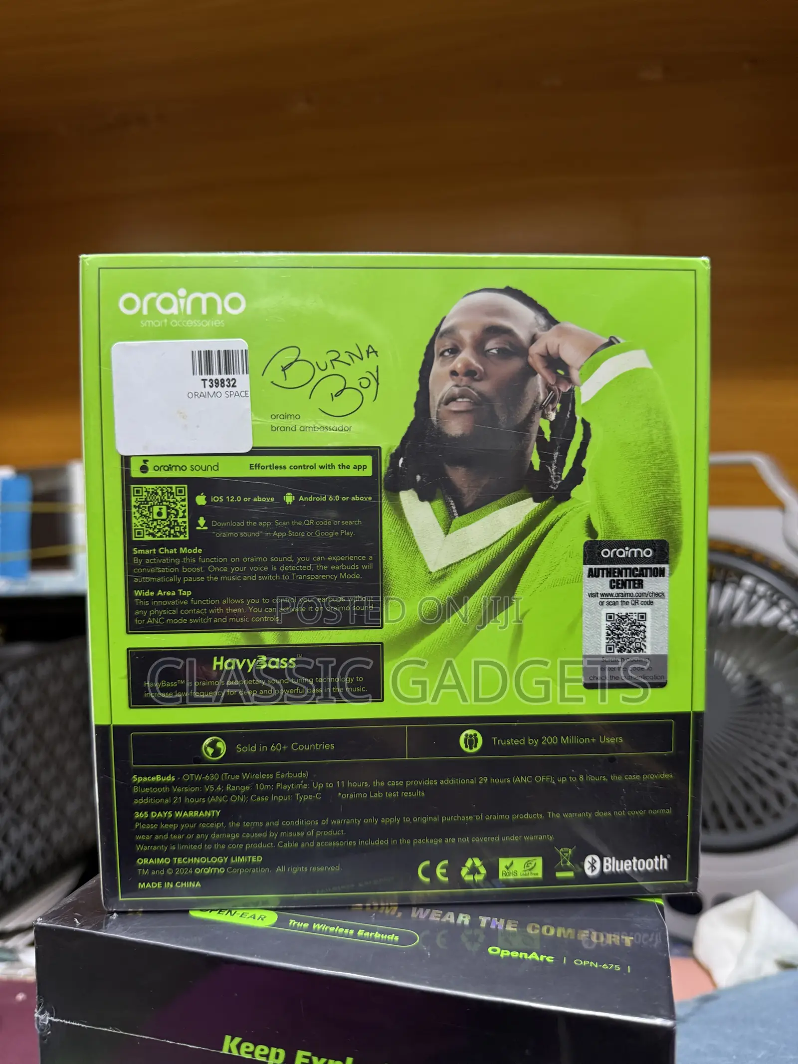 Oraimo Spacebuds Hybrid Anc Earbuds Otw-630