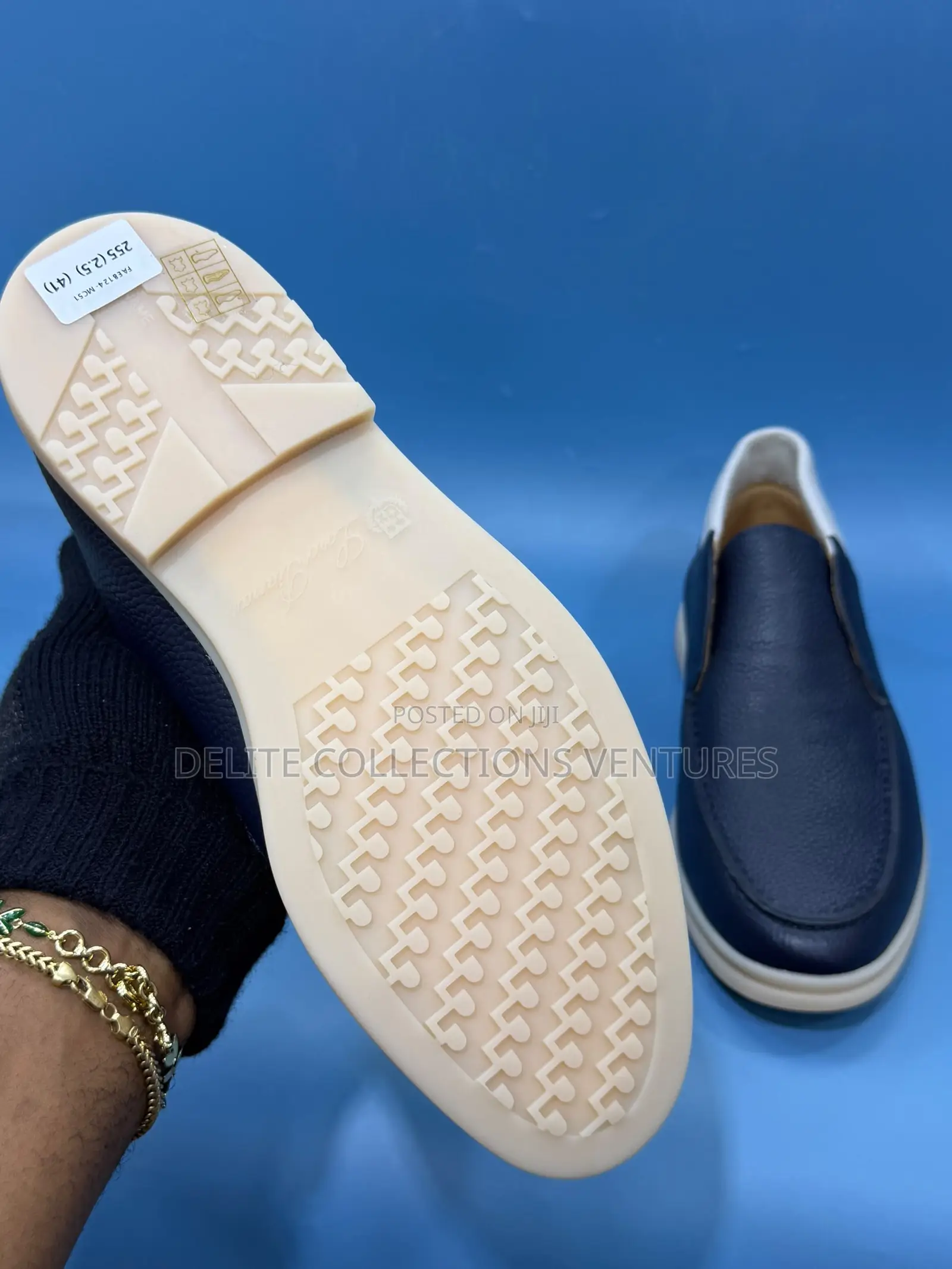 # New Loro Piana Summerwalk Ankle Loafers*41,42,43,44,45,46,47,48