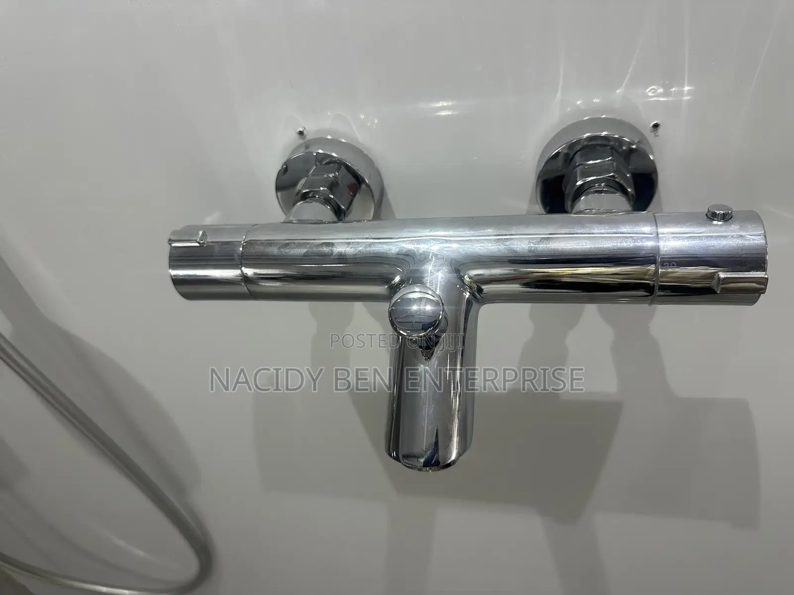 Chrome Thermostatic Bath Shower