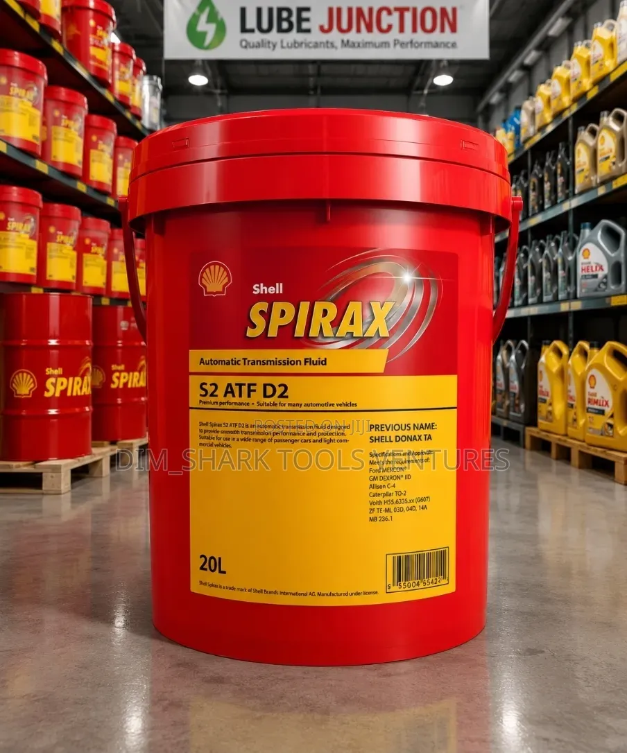 20-Liter of Shell Spirax S2 ATF D2 Automatic Transmission Fluid (ATF)
