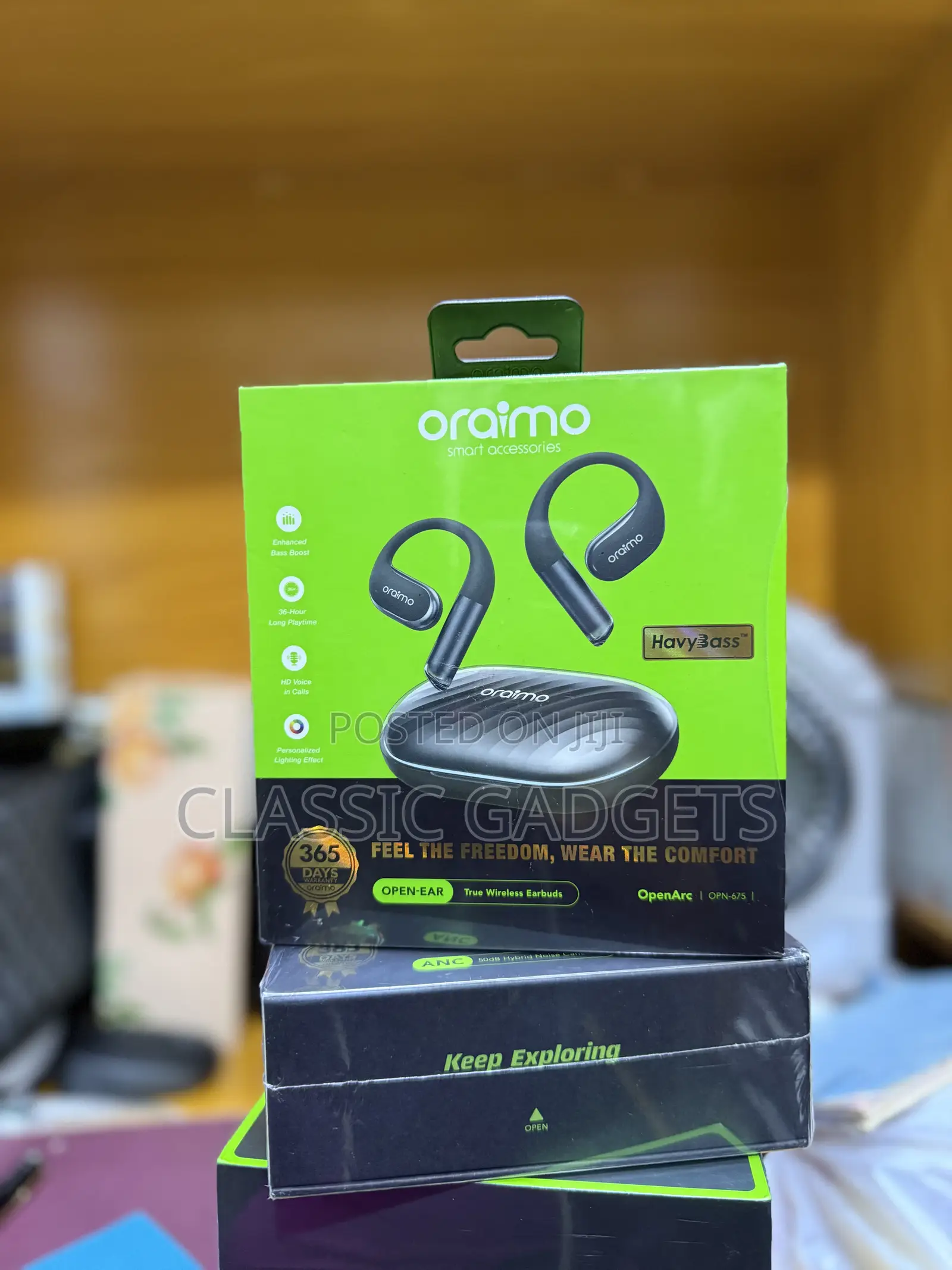 Oraimo OPN-675 OpenArc Open-Ear Wireless Earphones