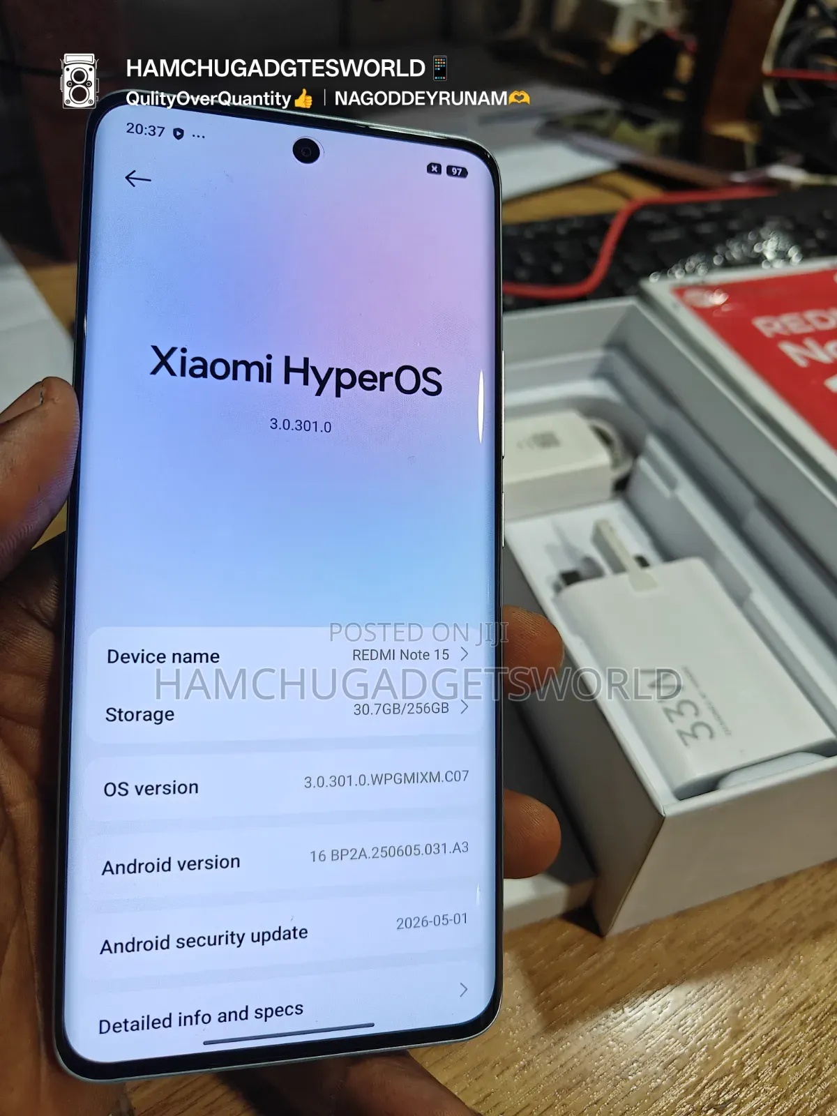 Xiaomi Redmi Note 15 256 GB Blue