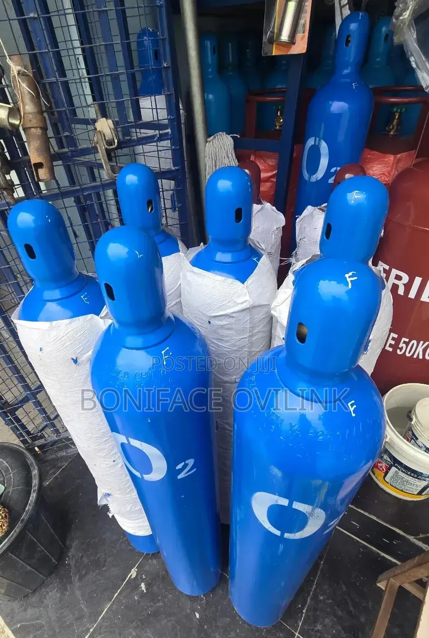 Oxygen Empty Bottle 6-Cubic
