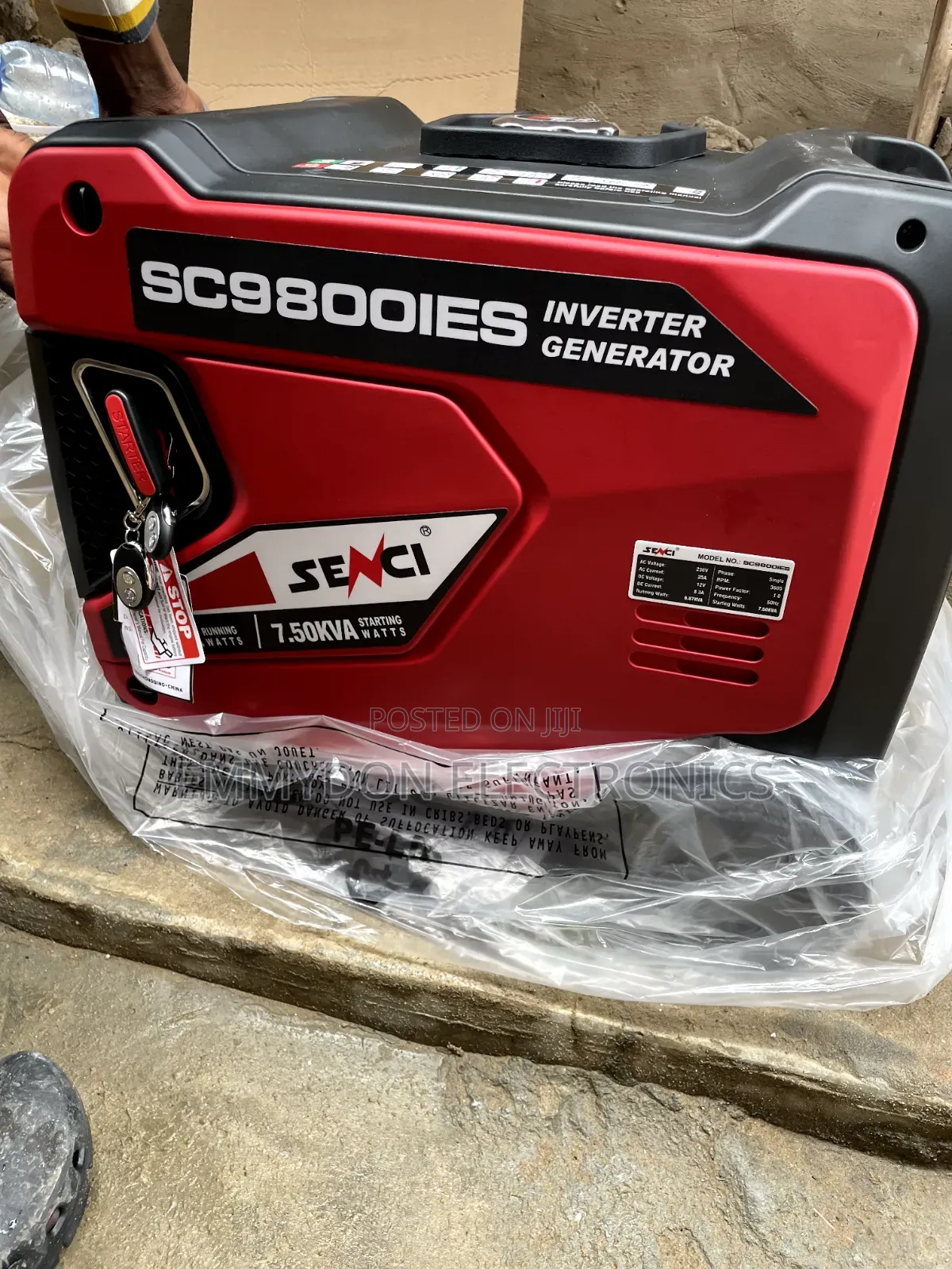 SENCI SC9800iES Low Noise Generator