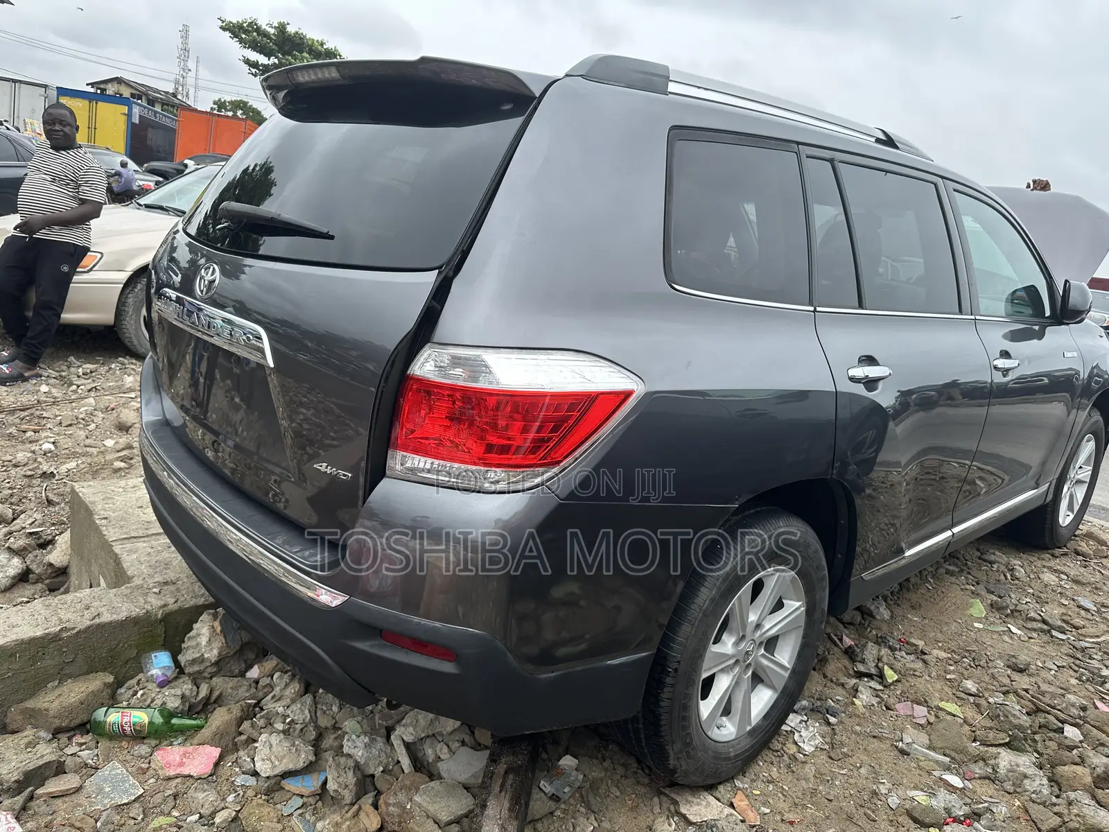 Toyota Highlander Limited 3.5L 2WD 2013 Gray
