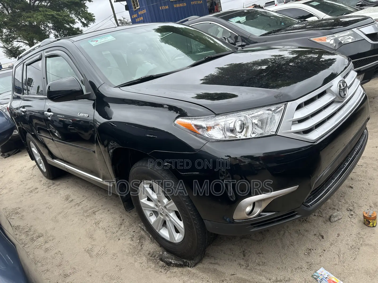 Toyota Highlander Limited 3.5l 4WD 2013 Black