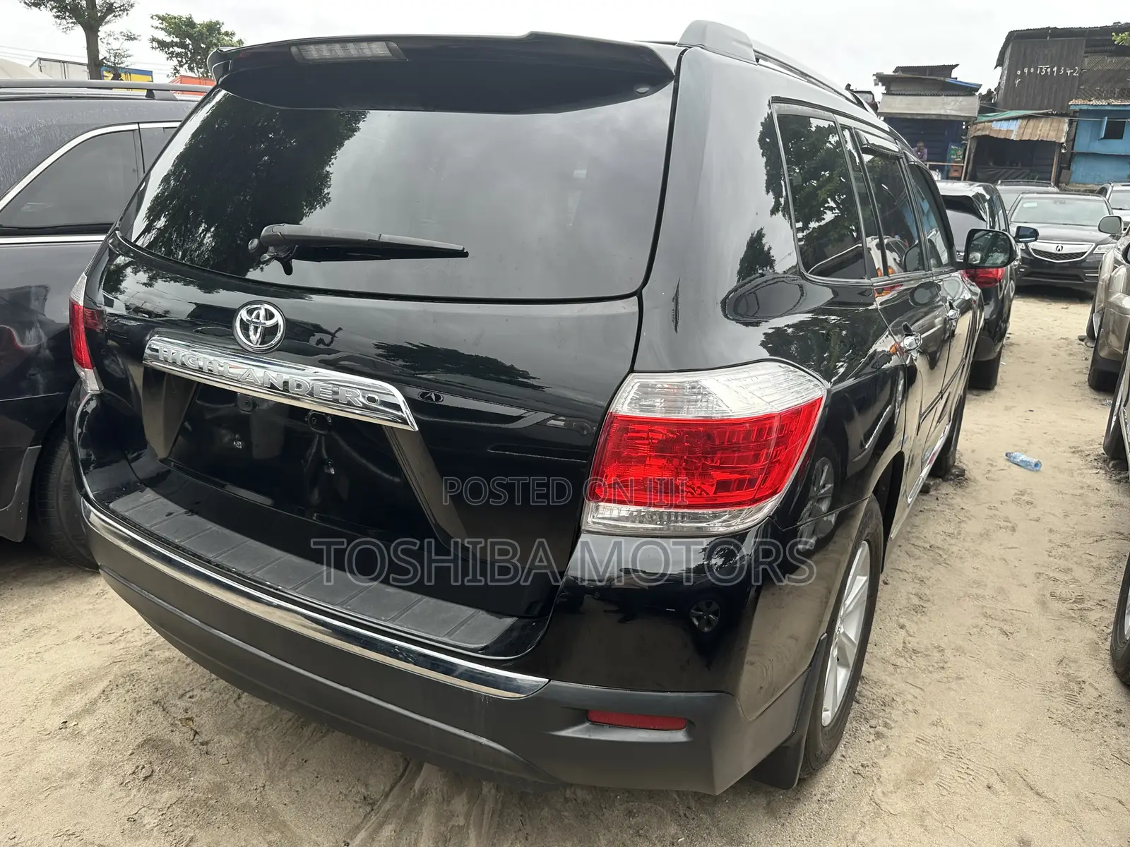 Toyota Highlander Limited 3.5l 4WD 2013 Black