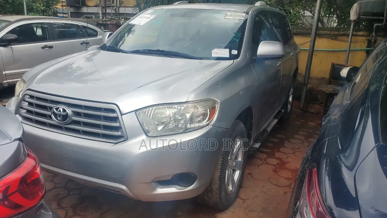 Toyota Highlander 4x4 2008 Silver
