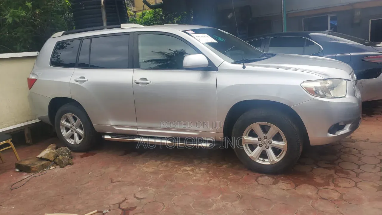Toyota Highlander 4x4 2008 Silver