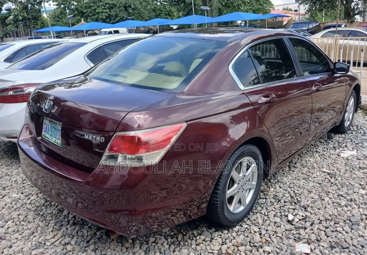 Honda Accord 2010 Maroon