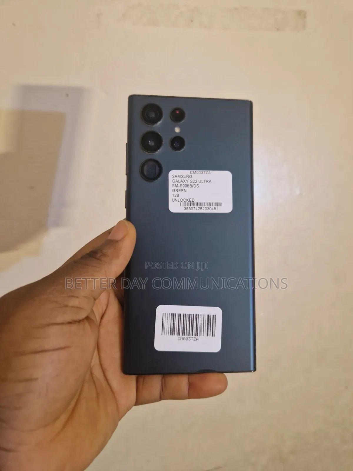 Samsung Galaxy S22 Ultra 128 GB Black