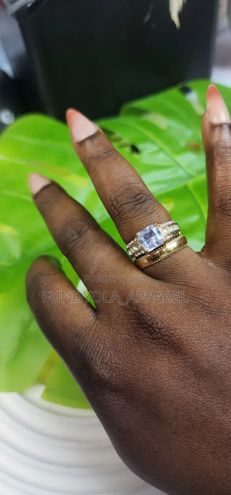 Duo Bridal Set Wedding Ring
