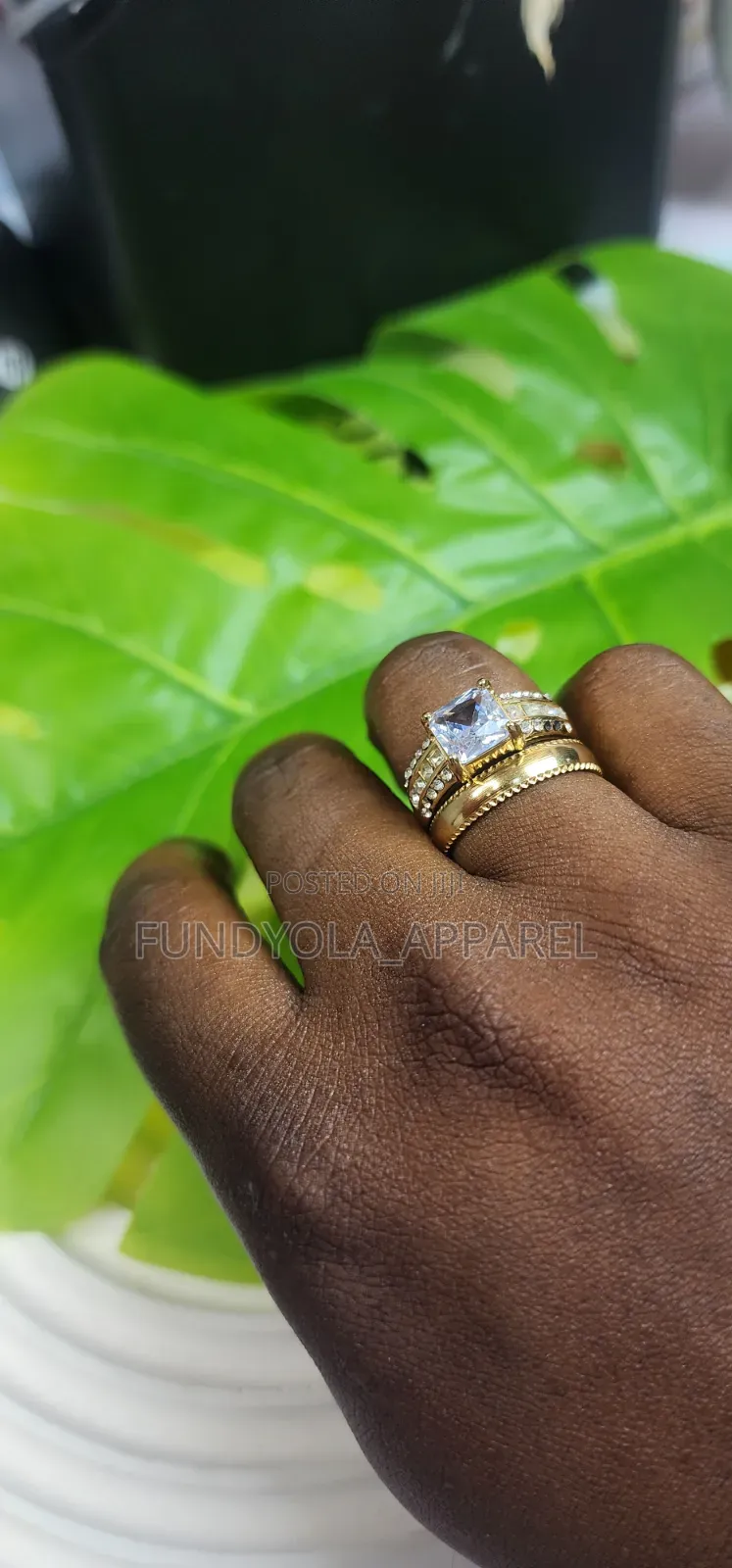 Duo Bridal Set Wedding Ring