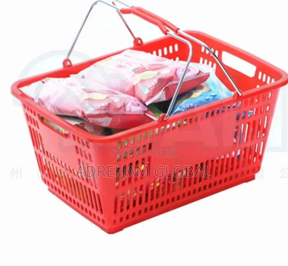 28cm High Quality Supermarkets Shopping Mall Grocery Shopping Basket