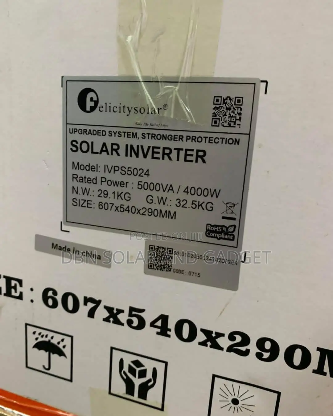 5kva 24v Felicity Solar Inverter Ivps Very Good Quality and Reliable