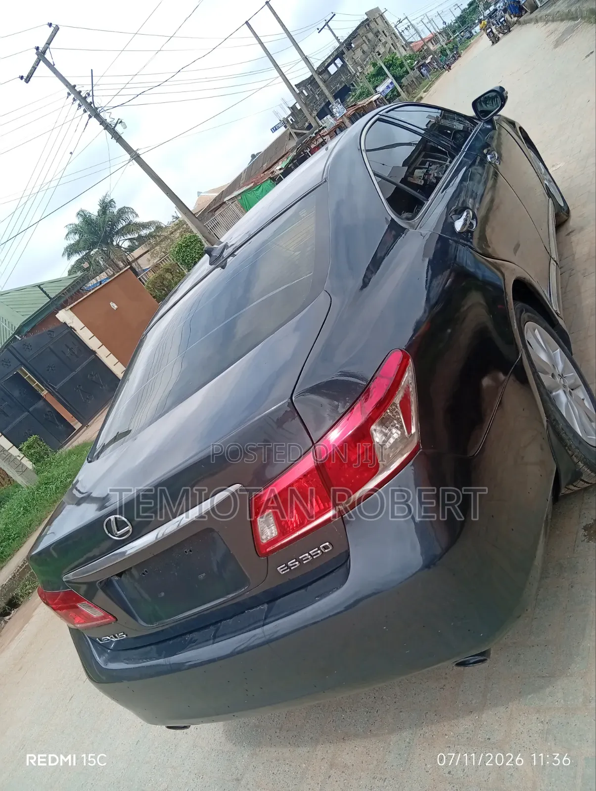 Lexus ES 350 2012 Gray