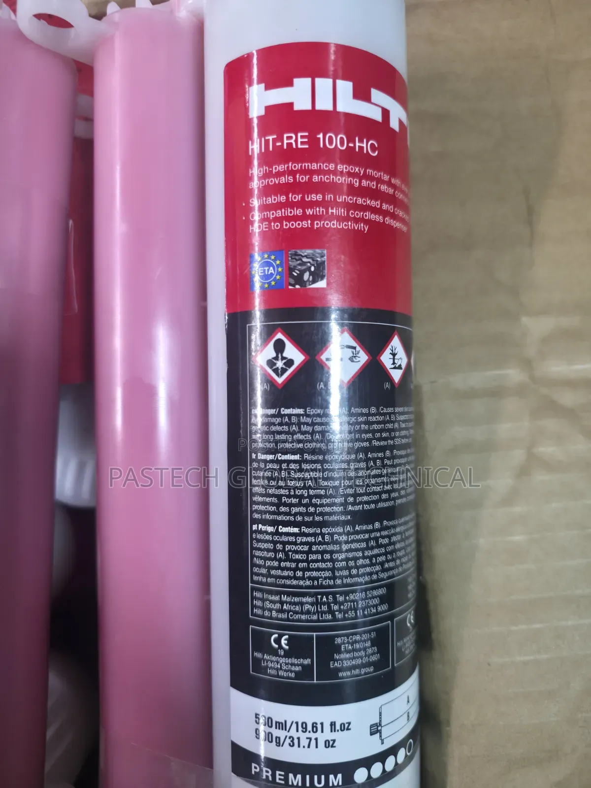 Injectable Epoxy//Hilti HIT-RE 100-Hc