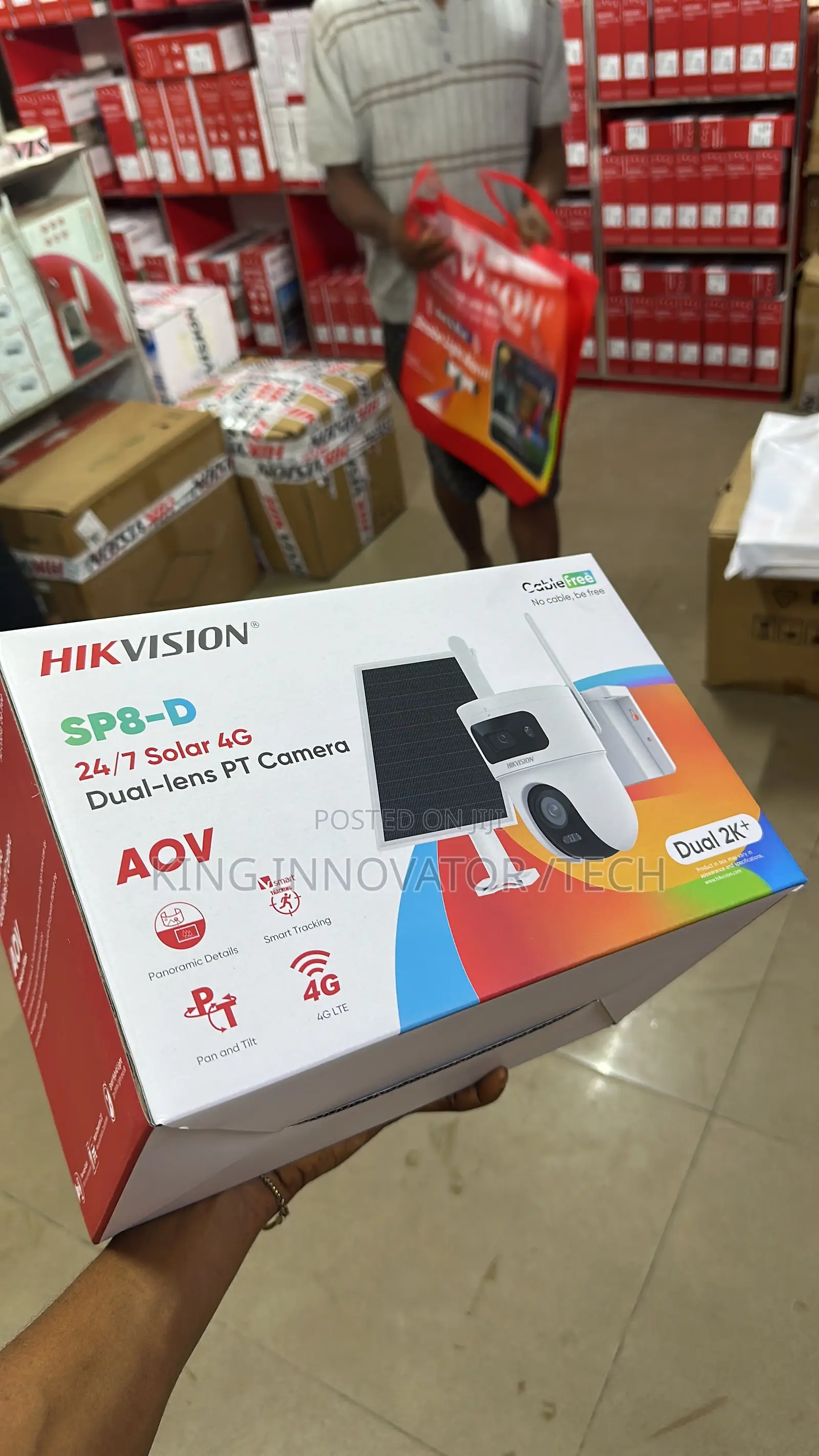 Hikvision Sp8-D Solar 4g Dual-Lens Pt C