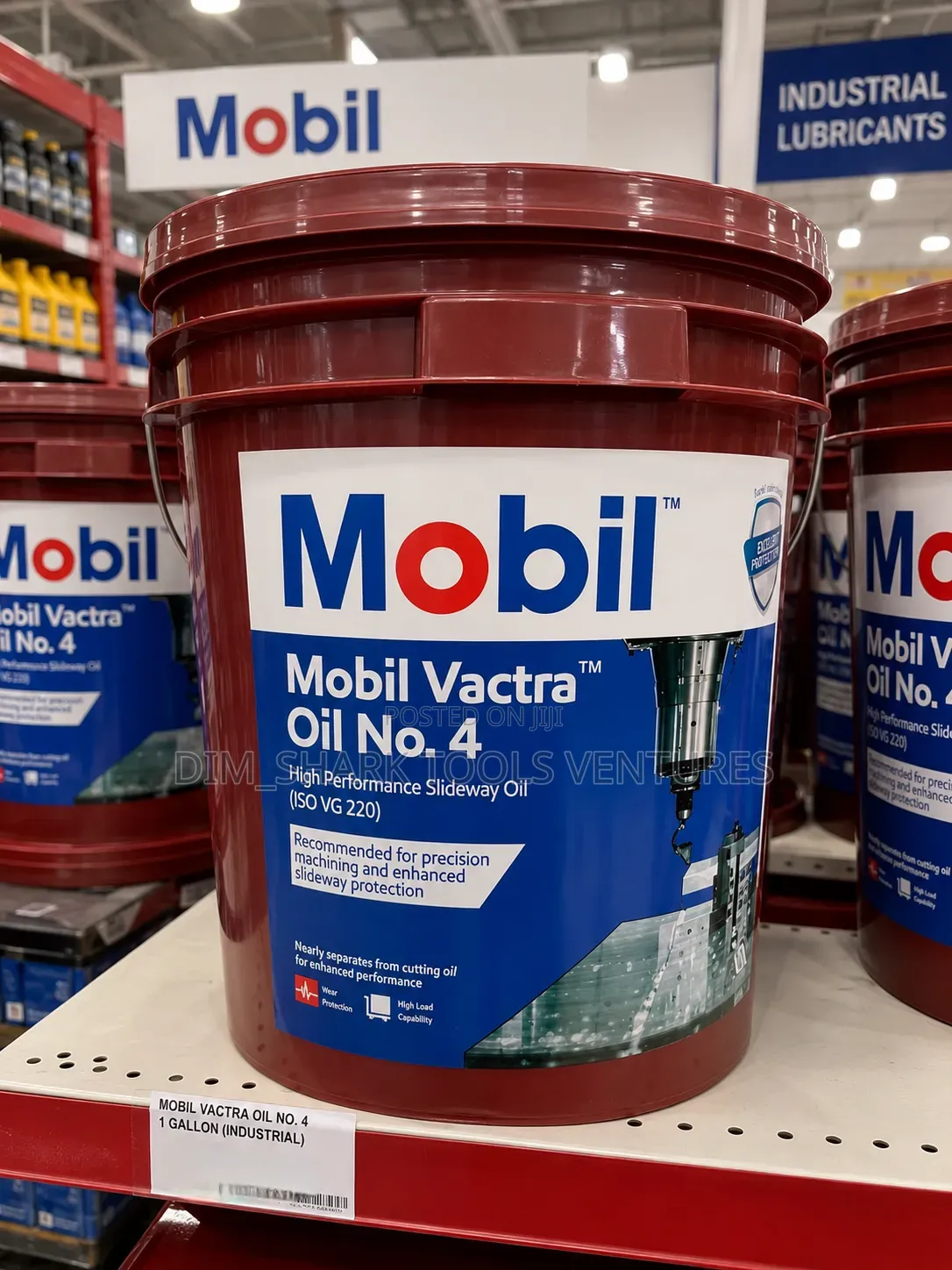 Mobil Vactra Oil No. 4, a Quality High-Performance Slideway Lubricant