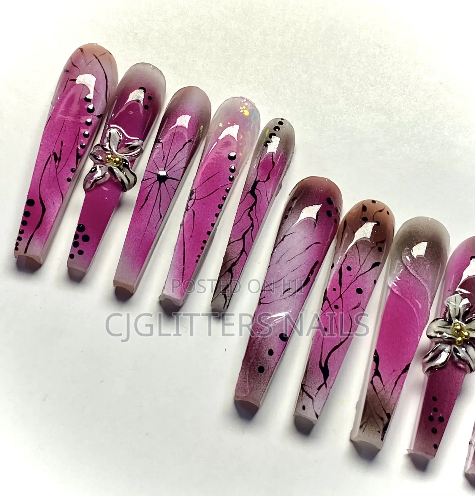 Custom Press-on Nails in Abuja